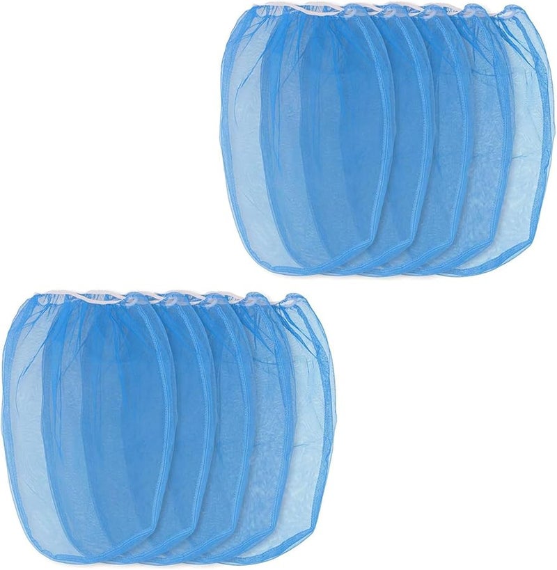 Blue Small Paint Strainer Bags Pack of 10 Fine Net Filters for Gardening and Multipurpose Use - Image 5